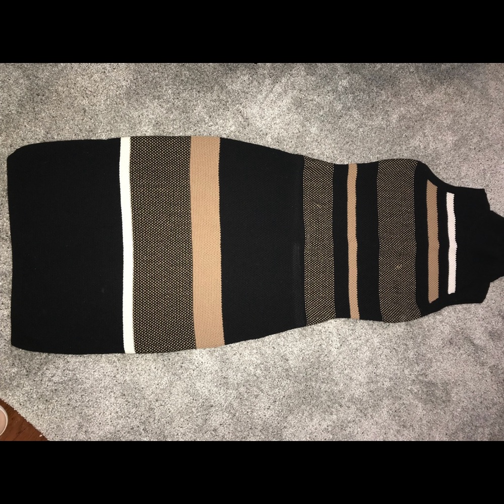 White House black market knit dress
